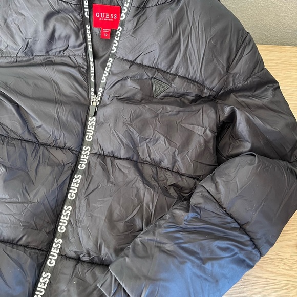 GUESS Black Puffer Jacket - Picture 8 of 8